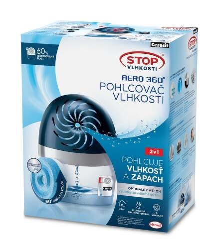 Pohlcovač vlhkosti Ceresit Stop vlhkosti AERO 360° Pohlcovač vlhkosti Ceresit Stop vlhkosti AERO 360°