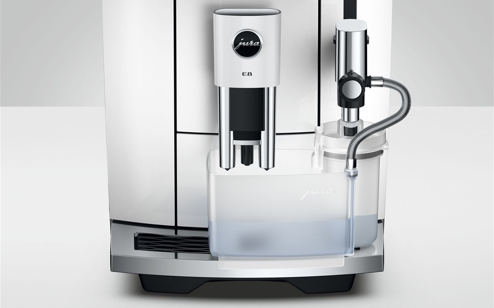 Automatický kávovar Jura E8 Piano White (modelový rok 2026) biely Automatický kávovar Jura E8 Piano White