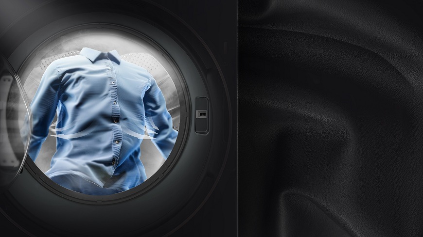 košeľa s parnou hmlou v bubne Práčky so sušičkou Haier HWD180BD12LGNU-S