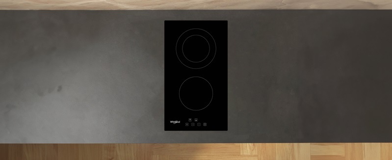 Varná doska sklokeramická Whirlpool WRD 6030 B, čierna