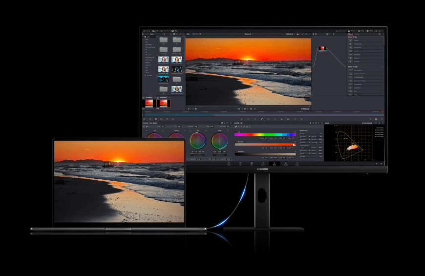 Monitor Xiaomi 4K A27Ui čierny Xiaomi 4K A27Ui, čierna