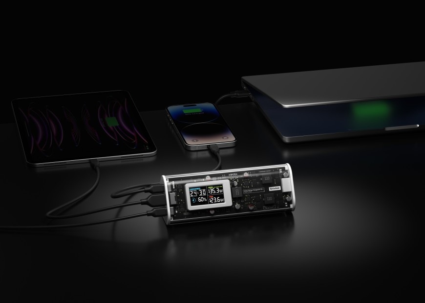 Powerbanka Sharge Shargeek 170W 24000 mAh - biela