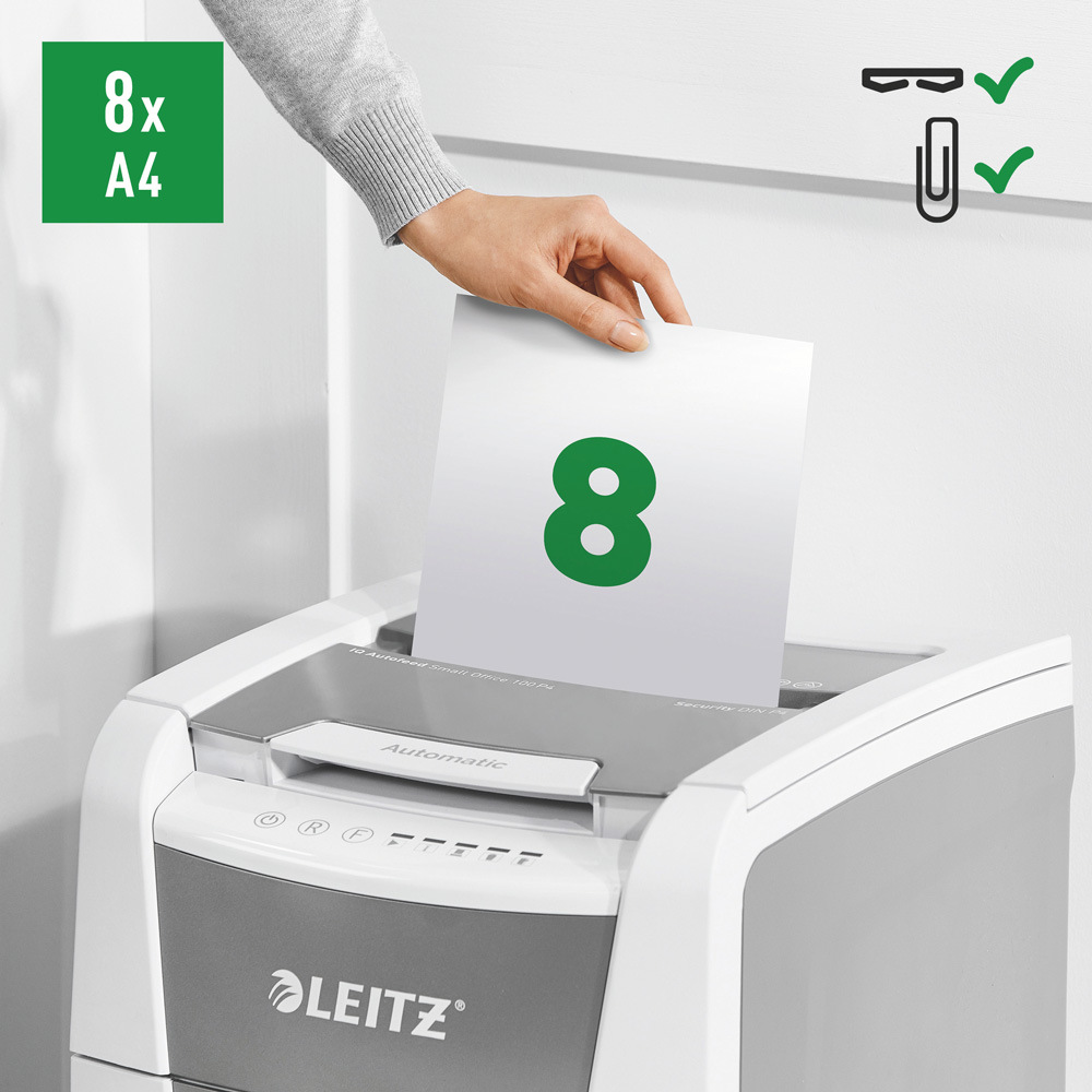Skartovač Leitz IQ Autofeed 100 P4