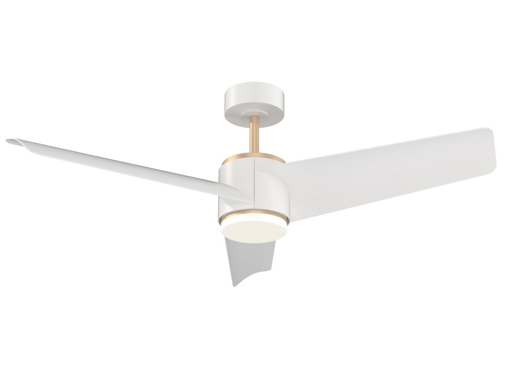Stropné svietidlo IMMAX NEO LITE BEAUTY SMART LED s ventilátorom, 18W, Wi-Fi, TUYA - biele / zlaté