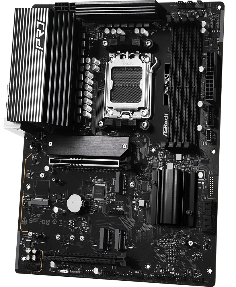 Základná doska ASRock B850 Pro-A AMD AM5, ATX, čierna farba