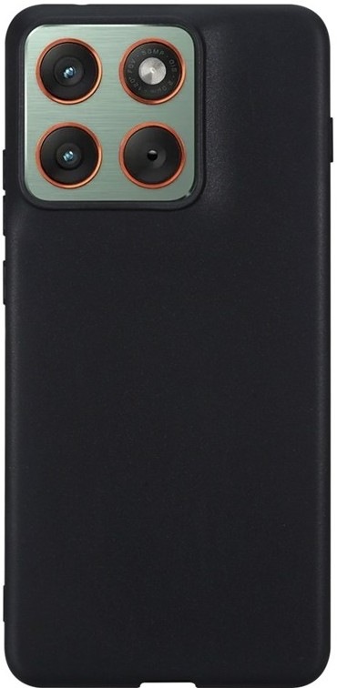 Kryt na mobil Tactical TPU na Motorola Edge 70 v čiernom dizajne
