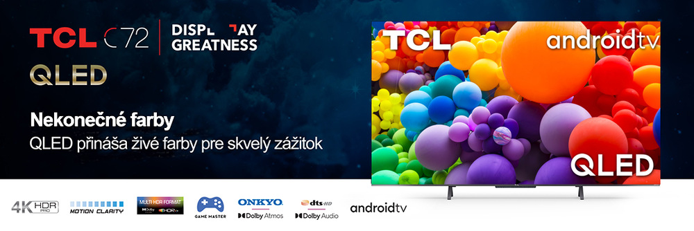 Televízor TCL 65C725 Televízor TCL 65C725