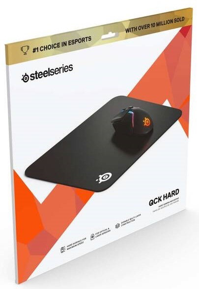 Podložka pod myš SteelSeries QcK Hard Pad 32x27 cm čierna