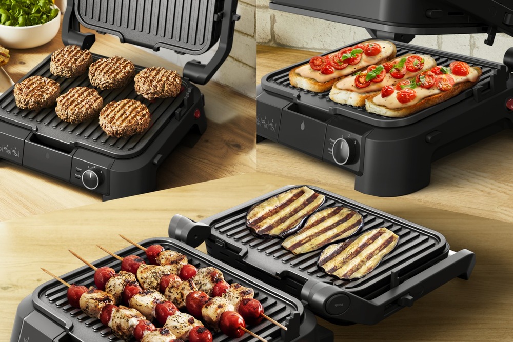 Gril Tefal GC5108E0 Supergrill 3in1 čierny