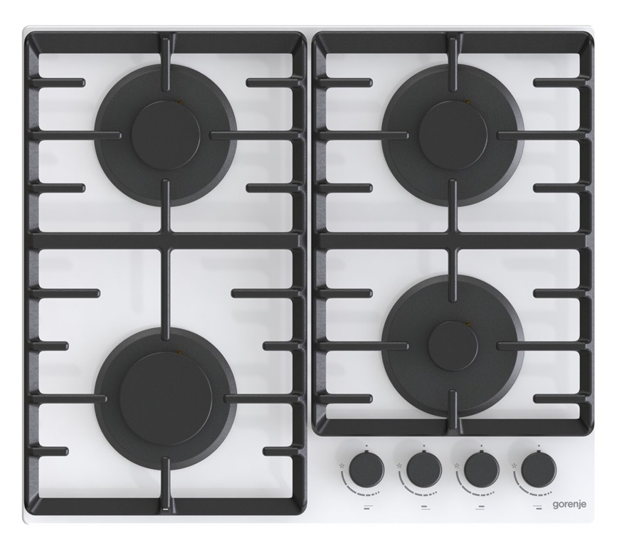 Plynová varná platňa Gorenje Advanced GT642AXW BigSurface biela Gorenje GT642AXW
