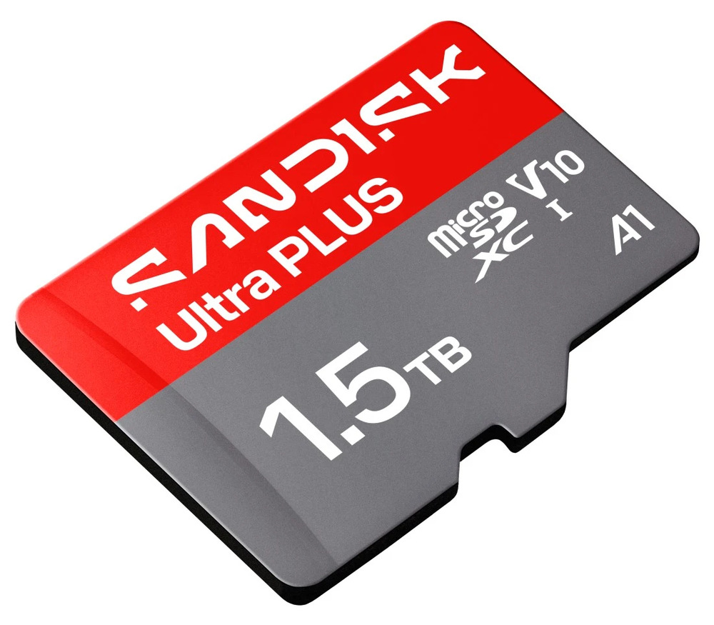 Pamäťová karta SanDisk Ultra Plus microSDXC 1,5 TB s podporou UHS-I a výkonovou triedou A1