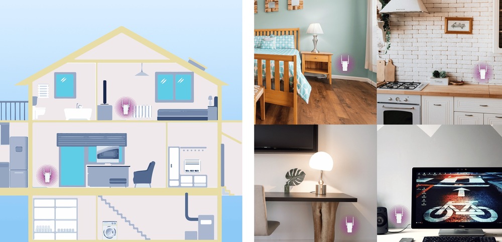 Sieťový rozvod LAN po 230V Strong Powerline 600 TRI FR, 3ks biely Strong Powerline Wi-Fi 600 Triple Pack