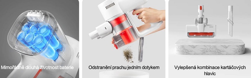 Tyčový vysávač Xiaomi Vacuum Cleaner G20 Lite EU biely Tyčový vysávač Xiaomi Vacuum Cleaner G20 Lite EU biely