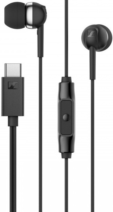 Drôtové slúchadlá do uší Sennheiser CX80U, čierna farba
