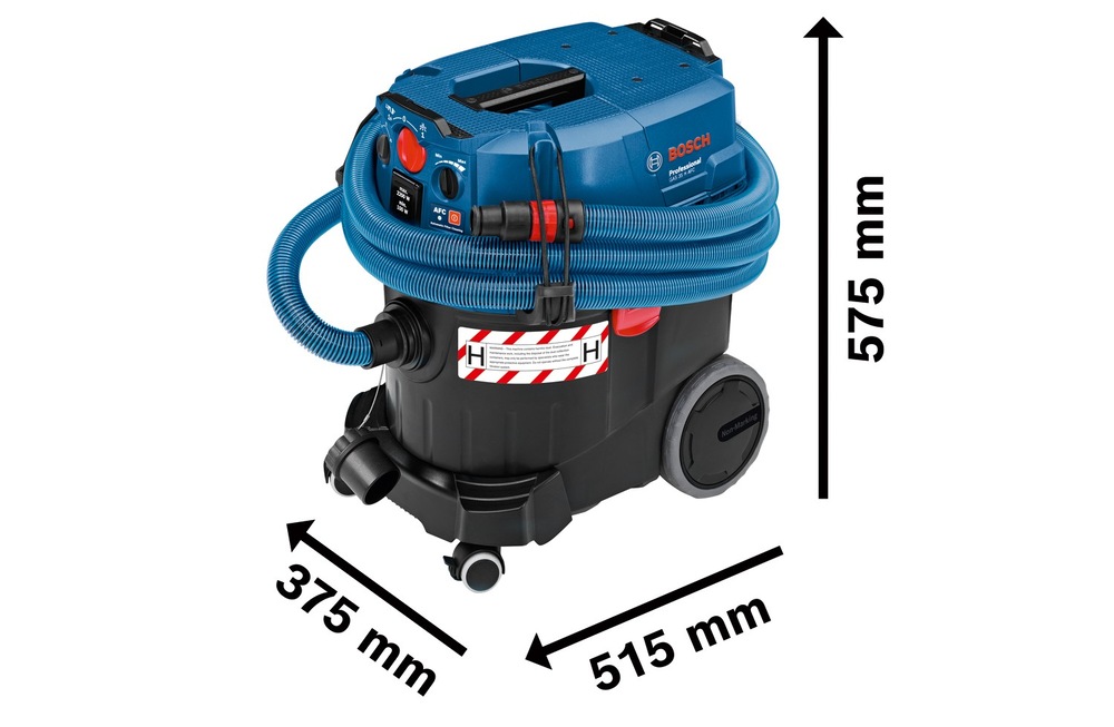 Priemyselný vysávač Bosch Professional GAS 35 H AFC s automatickým čistením filtra technológie AFC