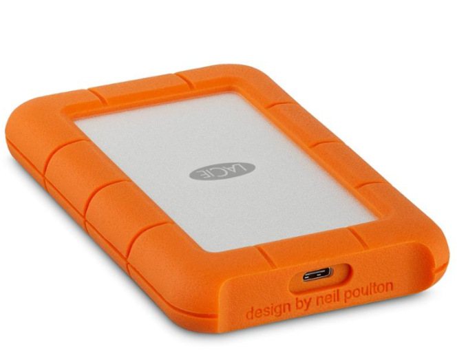 Externý pevný disk Lacie Rugged 2TB, USB-C oranžový Externý pevný disk Lacie Rugged 2TB, USB-C oranžový