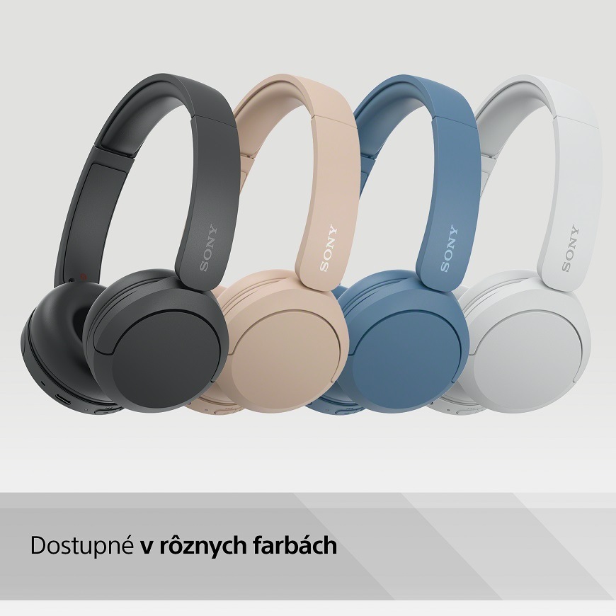 Slúchadlá Sony WH-CH520 modrá Slúchadlá Sony WH-CH520, modrá, farby