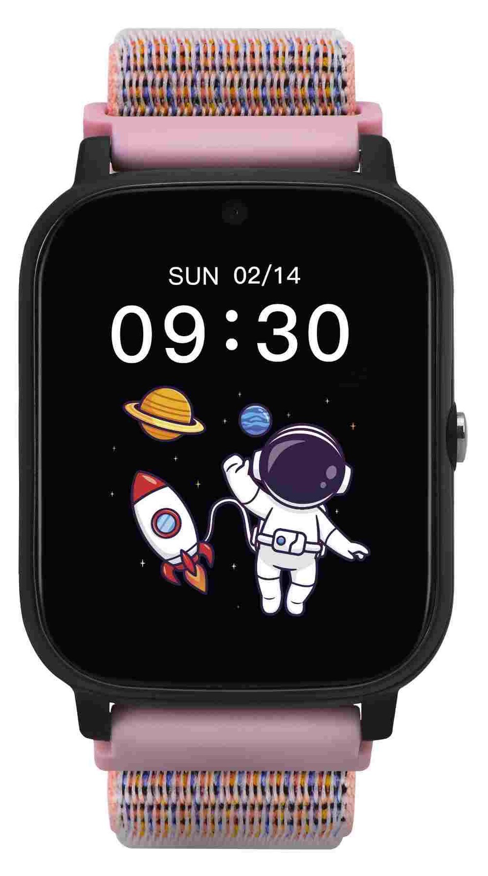 Inteligentné hodinky Garett Kids Tech 4G ružové