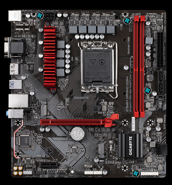 Základná doska GIGABYTE B760M GAMING DDR4 Základná doska GIGABYTE B760M GAMING DDR4