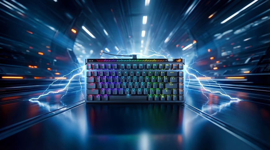 Klávesnica s RGB efektom a dynamickým podsvietením v hernom prostredí