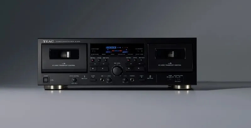 Kazetový prehrávač Teac W-1200 čierny Kazetový prehrávač Teac