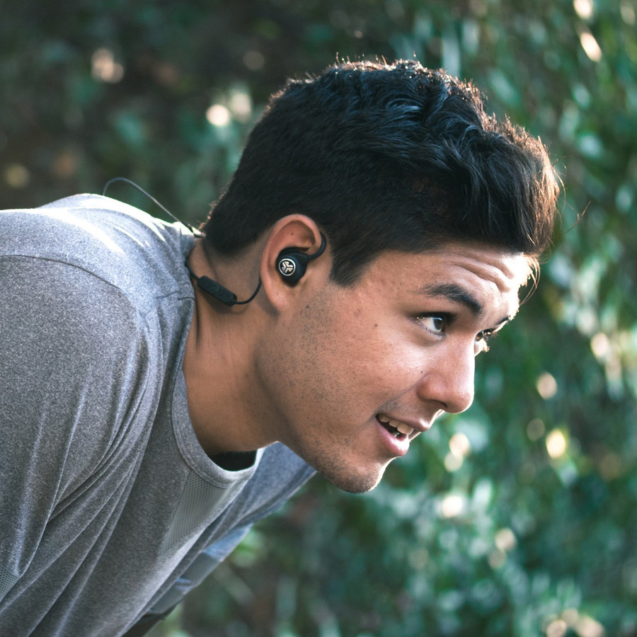 Slúchadlá JLab Fit Sport 3 Wireless Fitness čierna JLab Fit Sport 3 Wireless Fitness Earbuds