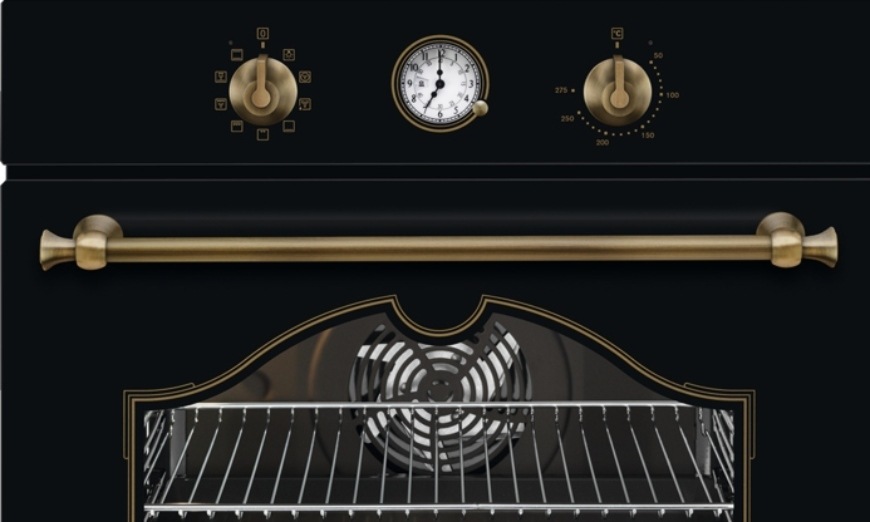 Rúra Electrolux Retro EOA5220AOR čierna Electrolux EOA5220AOR, černá