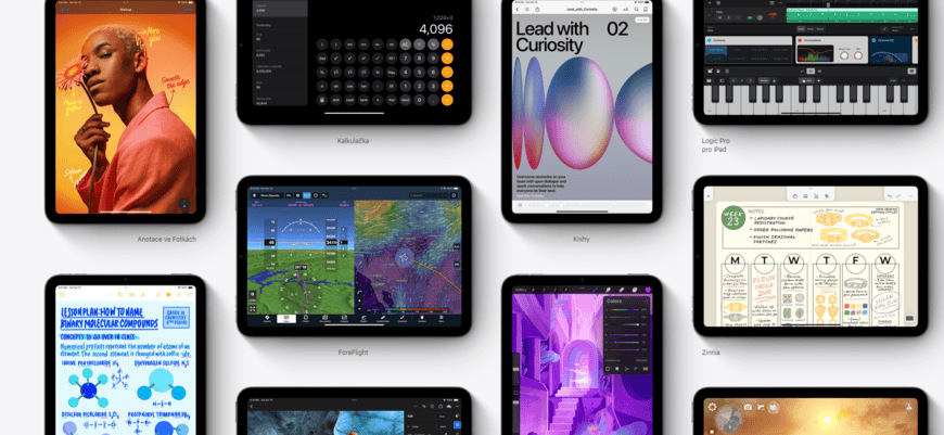 Tablet Apple iPad mini (2024) Wi-Fi + Cellular 128 GB - modrý „“