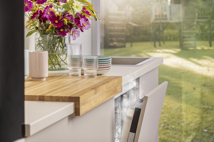 Vstavaná umývačka Gorenje GV663A65, Technológia TotalDry