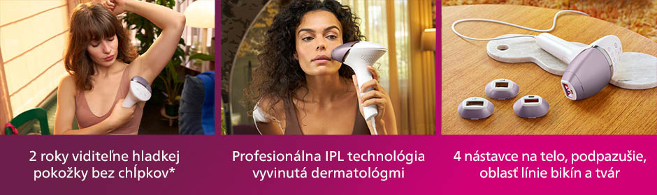 Epilátor Philips Lumea IPL 8000 BRI949/00 biely