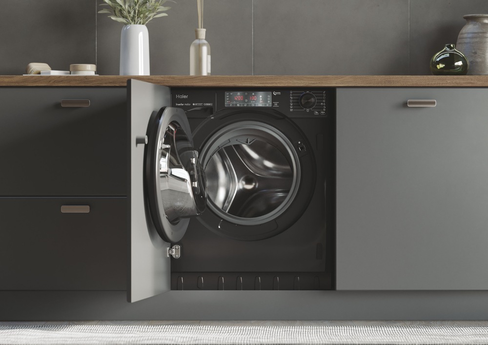 Vstavaná práčka Haier Series 4 HWQ90B416FWBB-S