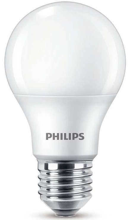 LED žiarovka Philips klasik, 8W, E27, studená biela, 4ks