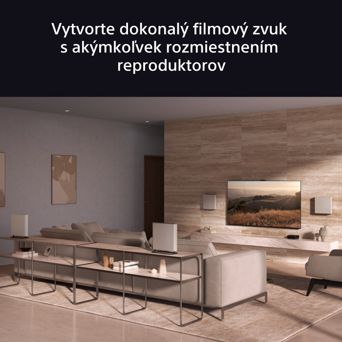 Soundbar Sony BRAVIA Theatre Quad čierny/sivý Soundbar SonyHT-A9M2 Theatre Quad