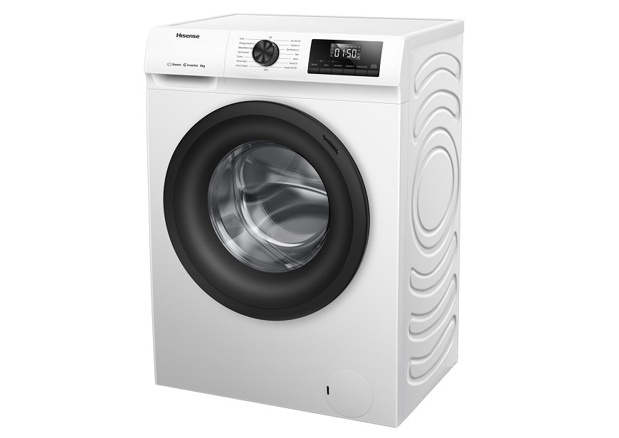 Vopred plnená práčka Hisense WF1Q8041BW, biela