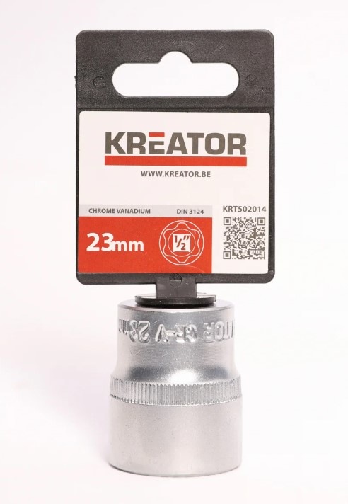 Nástrčná hlavica Kreator KRT502014 1/2" 23mm
