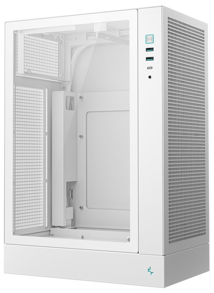 Počítačová skriňa DeepCool CH170 Plus, biela farba