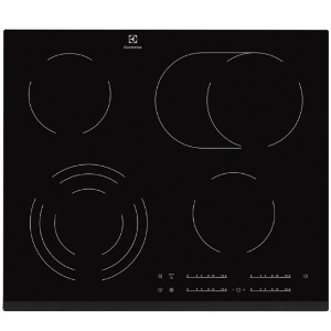 Sklokeramická varná doska Electrolux EHF6547FXK čierna