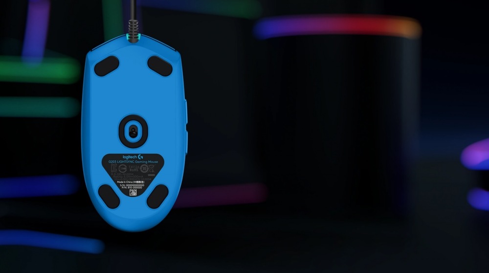 Myš Logitech G203 Lightsync modrá Myš Logitech G203 Lightsync modrá