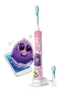 Zubná kefka Philips Sonicare For Kids HX6352/42 ružová Philips HX6352/42 Sonicare For Kids