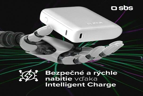 Powerbank SBS NanoTube 5000 mAh 12 W čierna Powerbank SBS NanoTube 5000 mAh 12 W čierna