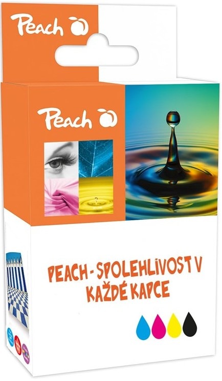 Šedá atramentová náplň Peach Canon CLI-521GY