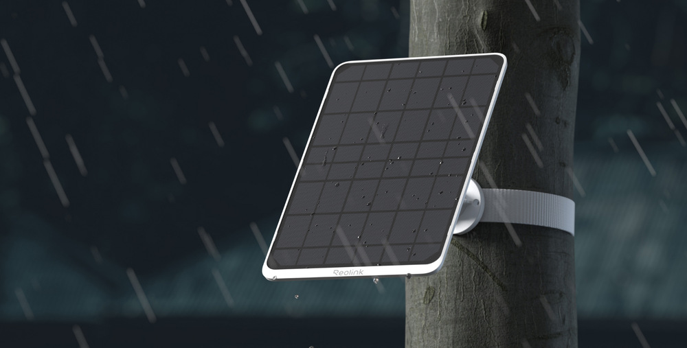 Solárny panel Reolink Solar Panel 3 biely Stupeň krytia IP65 umožňuje solárny panel Reolink Solar Panel 3 používať vonku za každého počasia