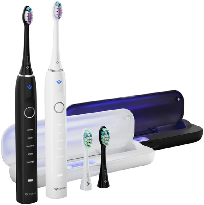 Zubná kefka TrueLife SonicBrush Compact Duo Black / Lavender