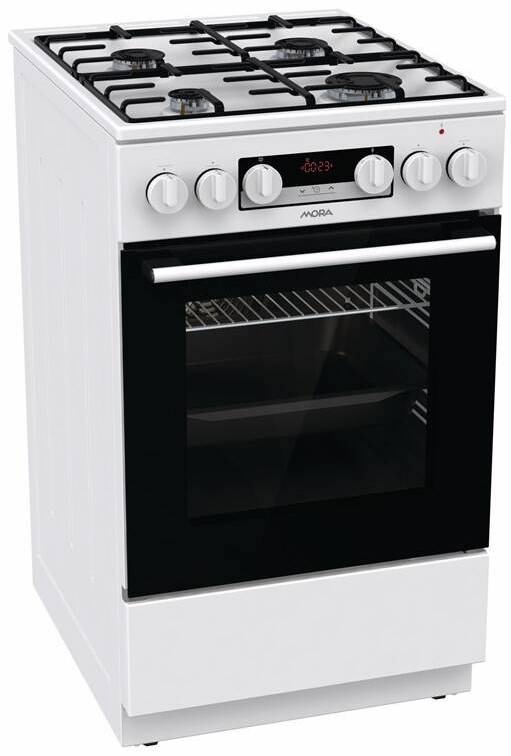 Kombinovaný sporák Mora K 5657 BW biely