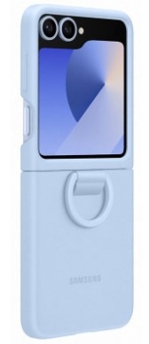Kryt na mobil Samsung Silicone Case na Galaxy Z Flip6/Z Flip7 FE modrý