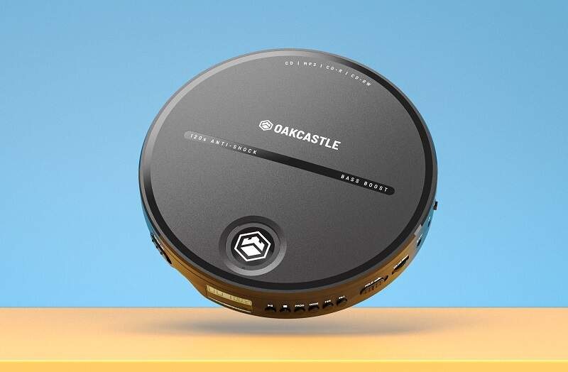 Discman Majority Oakcastle CD10 čierny Discman Majority Oakcastle CD10 čierny