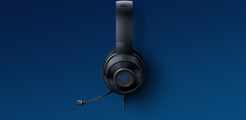 Headset Razer Kraken X for Console čierny/modrý