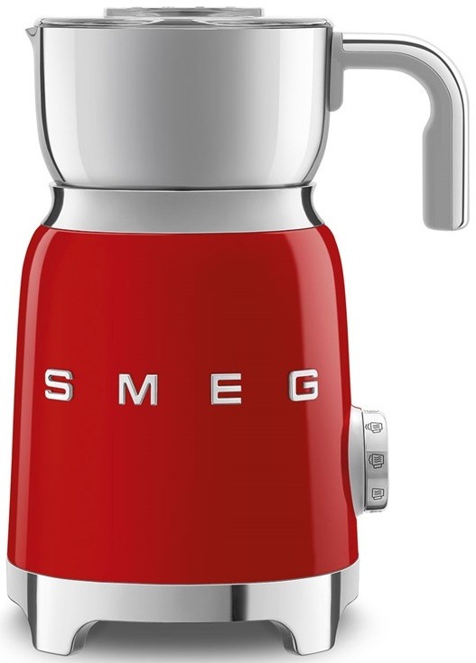 Napeňovač mlieka Smeg 50's Retro Style MFF11RDEU červený