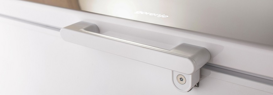 Mraznička Gorenje FH30EAW biela Mraznička Gorenje FH30EAW, biela, zámok