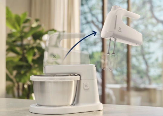 Ručný šľahač s misou Electrolux 500 Mattino 2.0 ESM4W biely Electrolux ESM4W